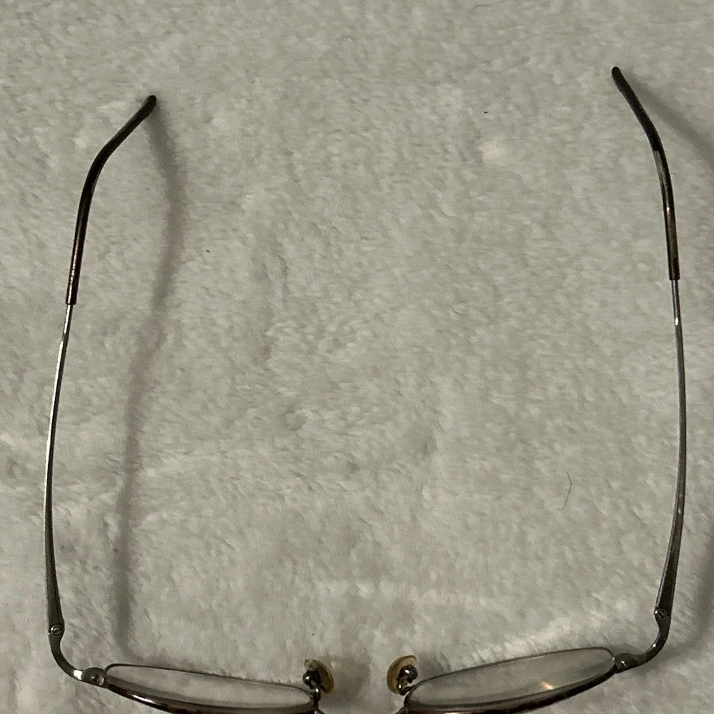 VTG Polo Ralph Lauren 1813 JL9 Eyeglasses Frames Brown Metal Oval 140